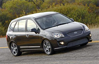 Kia Rondo SX.  Kia Motors