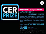    ()        The CER Internet Entrepreneurs AWARDS
