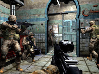 Скриншот официальной игры морской пехоты США First to fight. Фото с официального сайта 