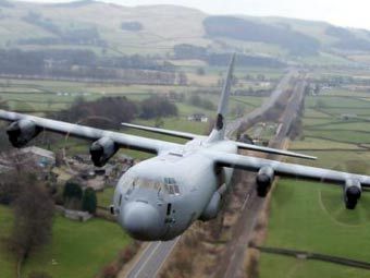 Hercules C-130.  Reuters