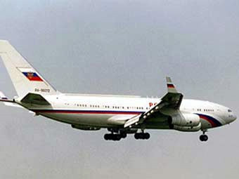 Самолет президента России Ил-96-300П. Фото с сайта "Крылья России"