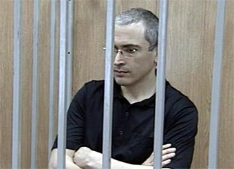 Бывший глава "ЮКОСа" Михаил Ходорковский. Съемка НТВ, архив