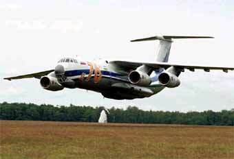 Грузовой самолет Ил-76. Фото Reuters