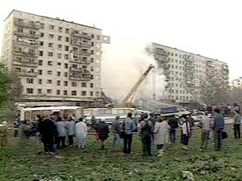 Последствия теракта на улице Гурьянова, кадр телеканала НТВ, архив