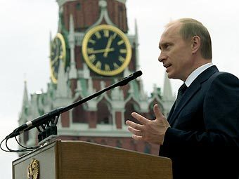 Президент России Владимир Путин, фото пресс-службы президента России