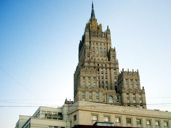 Здание МИД России, фото Сергея Рубл ва, Лента.Ру