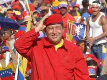 Уго Чавес, фото с сайта www.mir-chile.cl