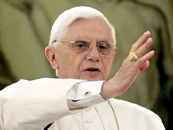 Папа Римский Бенедикт XVI, фото Reuters 