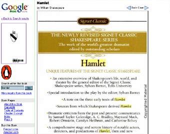 ""   Google Print   "  " 