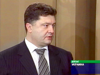 Петр Порошенко, кадр телеканала НТВ