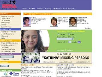    - missingkids.com -          (NCMEC) 