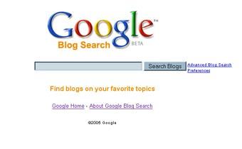  Google Blog Search 