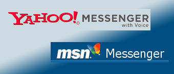  Yahoo! Messenger  MSN Messenger 