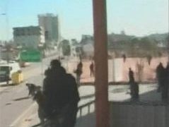 Кадр CNN с места событий Кадр CNN с места событий