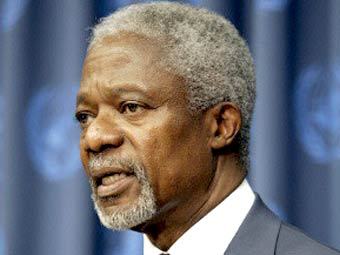 Генсек ООН Кофи Аннан. Фото AFP 