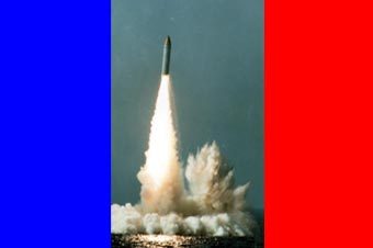 Старт ракеты M45. Фото с сайта Министерства обороны Франции (defense.gouv.fr)