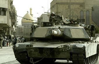 Американский танк в Ираке. Фото Reuters