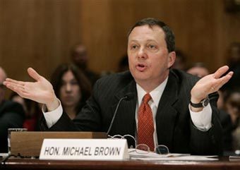 Бывший глава Федерального агентства по управлению в чрезвычайных ситуациях США Майкл Браун. Фото AFP