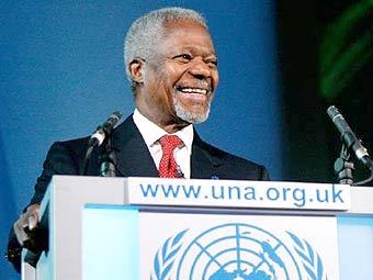 Генсек ООН Кофи Аннан. Фото Reuters