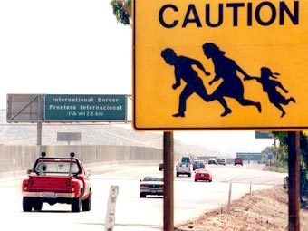 Граница США и Мексики. Фото AFP 