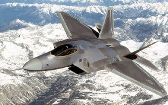 F-22. Фото с сайта Fas.org
