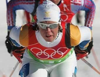Одна из лыжниц сборной Швеции. Фото AFP