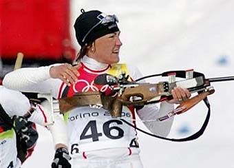 Флоранс Баверель-Робер - олимпийская чемпионка в спринте. Фото Reuters