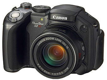 Canon Powershot S3 IS.    digitalcamerareview.com