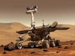Марсоход Spirit, рисунок с сайта NASA Марсоход Spirit, рисунок с сайта NASA