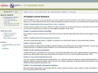    ICT Regulation Toolkit