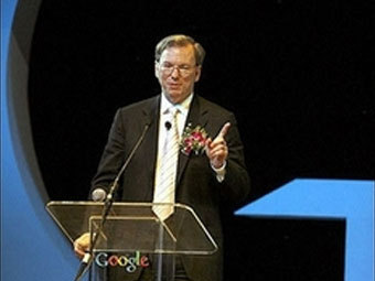   Google   (Eric Schmidt).  AFP