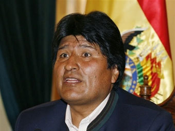 Президент Боливии Эво Моралес. Фото AFP