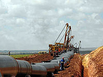 Строительство газопровода "Стройтрансгаза" в Алжире. Фото с сайта компании 