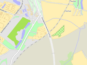 Район места происшествия. Изображение с сайта maps.yandex.ru