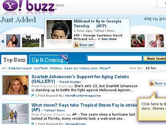   Yahoo! Buzz