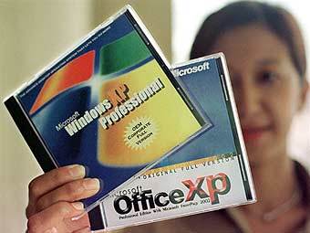   Windows XP.  ©AFP